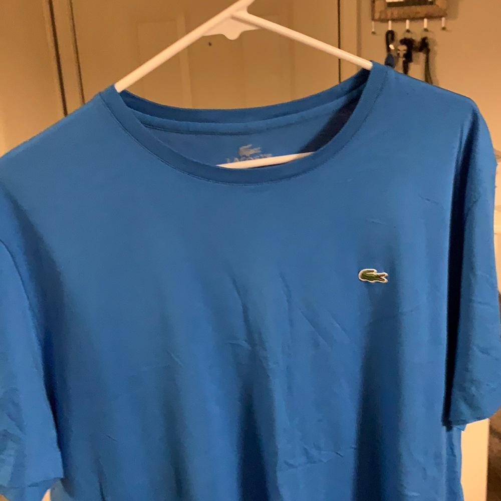 Blue Lacoste Tshirt
